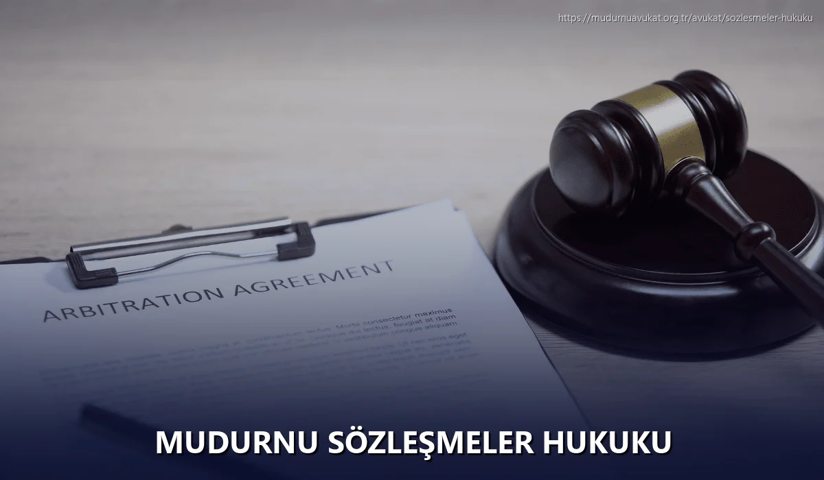 Mudurnu Sözleşmeler Hukuku